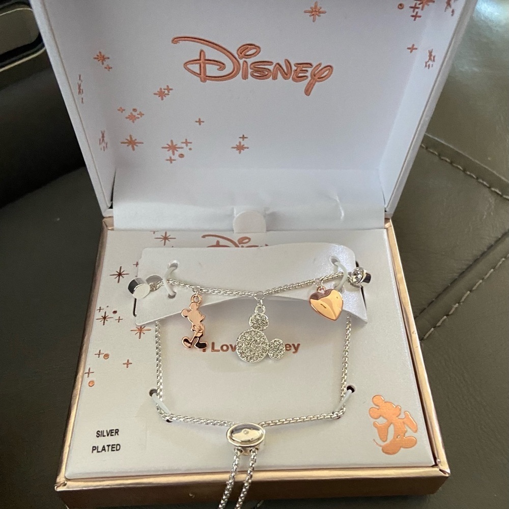 Disney silver plated adjustable bracelet - Picture 11 of 16